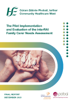 The Pilot Implementation and Evaluation of the interRAI Family Carer Needs Assessment front page preview
              