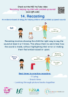 Early Talking Tips 14 Recasting (speech sounds) image link