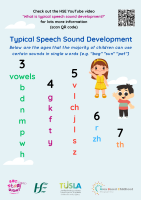 Early Talking Tips 15/16 Typical speech sound development image link