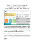 Hereditary transthyretin amyloidosis with polyneuropathy Data Snapshot (June 2024) front page preview
              