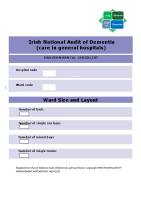 INAD1 Ward Environmental Audit Tool front page preview
              