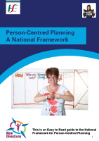 Easy to Read - Person-Centred Planning Framework front page preview
              
