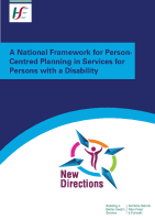 A National Framework for Person-Centred Planning in Services for Persons with a Disability front page preview
              