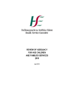 Review of Adequacy for Children and Families 2010 image link