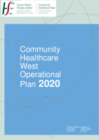 Community Healthcare West Operational Plan 2020 image link