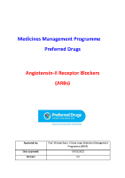 Angiotensin-II receptor blockers (ARBs) image link