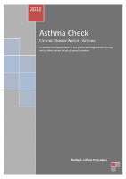 Asthma Check - Chronic Disease Watch (2012) image link