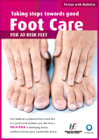 Booklet for people at HIGH Risk of developing foot problems HQP 28-11 image link