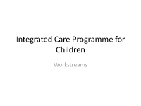ICP for Children workstreams image link