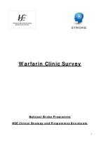 Warfarin Clinic Survey 2012 image link