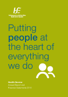 HSE Annual Report and Financial Statements 2015 image link