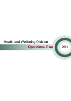 Health and Wellbeing Divisional Plan image link