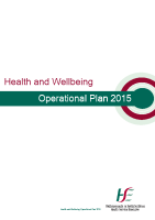Health & Wellbeing Operational Plan 2015 image link
