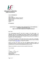 HSE update on implementation of Maedhbh McGivern Report image link