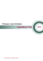 Primary Care Divisional Plan image link