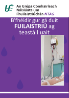Blood transfusion  Irish version image link