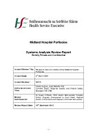 Midland Regional Hospital Portlaoise - 16th December 2015 Report  image link