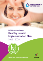 RCSI Healthy Ireland Implementaiton Plan image link