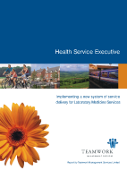 Teamwork report Implementing a new system of service delivery for laboratory medicine services image link