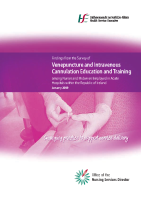 Venepuncture and Intravenous Cannulation Education and Training Report image link