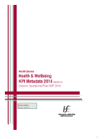 Health and Wellbeing KPI 2014 image link