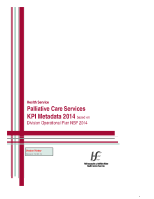 Palliative Care Services KPI 2014 image link