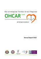 Out-of-Hospital Cardiac Arrest Register (OHCAR) Annual Report 2020 image link