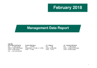 February 2018 Management Data Report image link