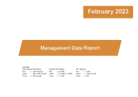 Management Data Report February 2023 front page preview
              