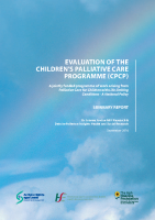 Childrens Palliative Care Programme evaluation image link