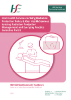 HSE Mid West Community Healthcare Oral Health Services Ionising Radiation Protection Policy and Management and Everyday Practice Guideline Part B image link