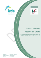 SAOLTA University Healthcare Group Operational Plan - Delivery Plan 2019 image link