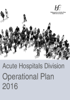 Acute Hospitals Operational Plans 2016 image link