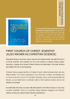 HSE Intercultural Guide: First Church of Christ, Scientist front page preview
              