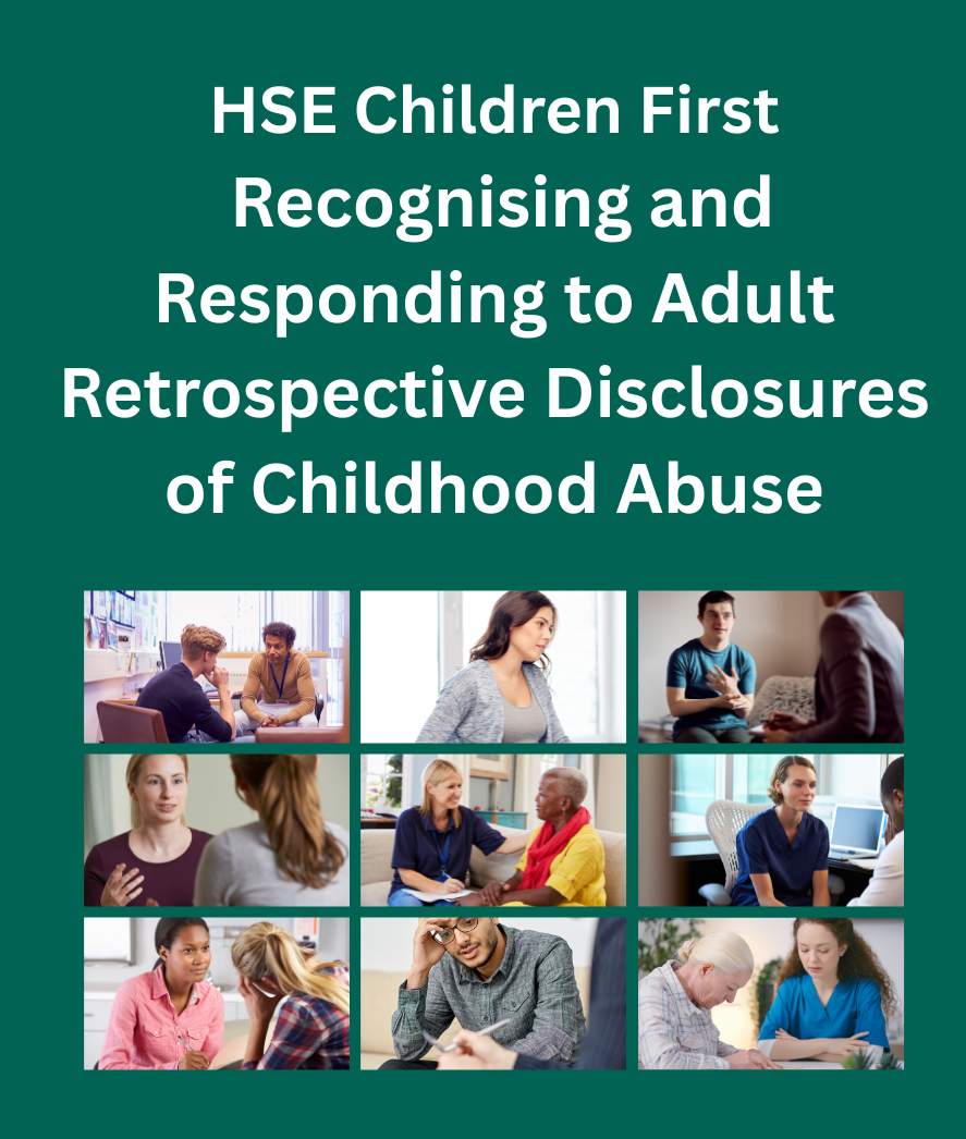 Retrospective Abuse eLearning Module Image Image of the ‘Responding to Adult Retrospective Disclosures of Childhood Abuse’ eLearning module